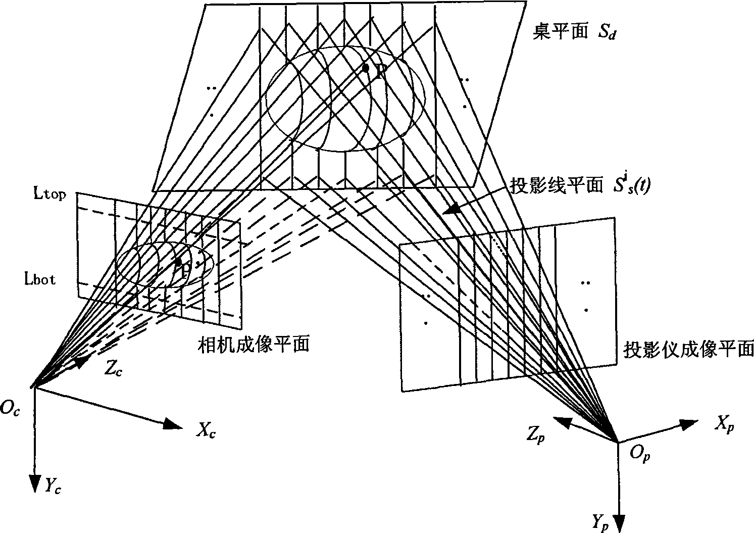 Method for rapidly acquiring object three-dimensional form