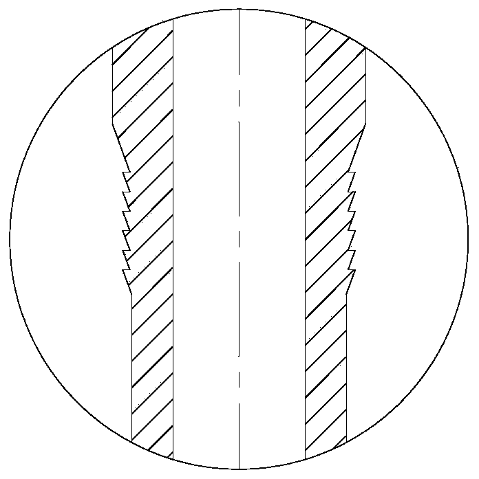 Under-well cable wet type butt-joint device for oil well