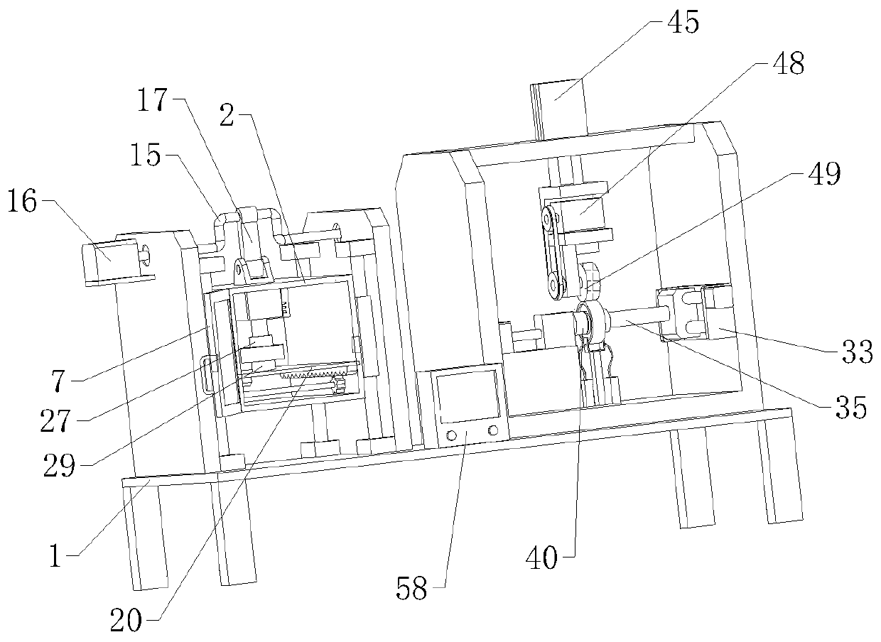 Aero-engine rotor rolling bearing longitudinal and radial shake detection device