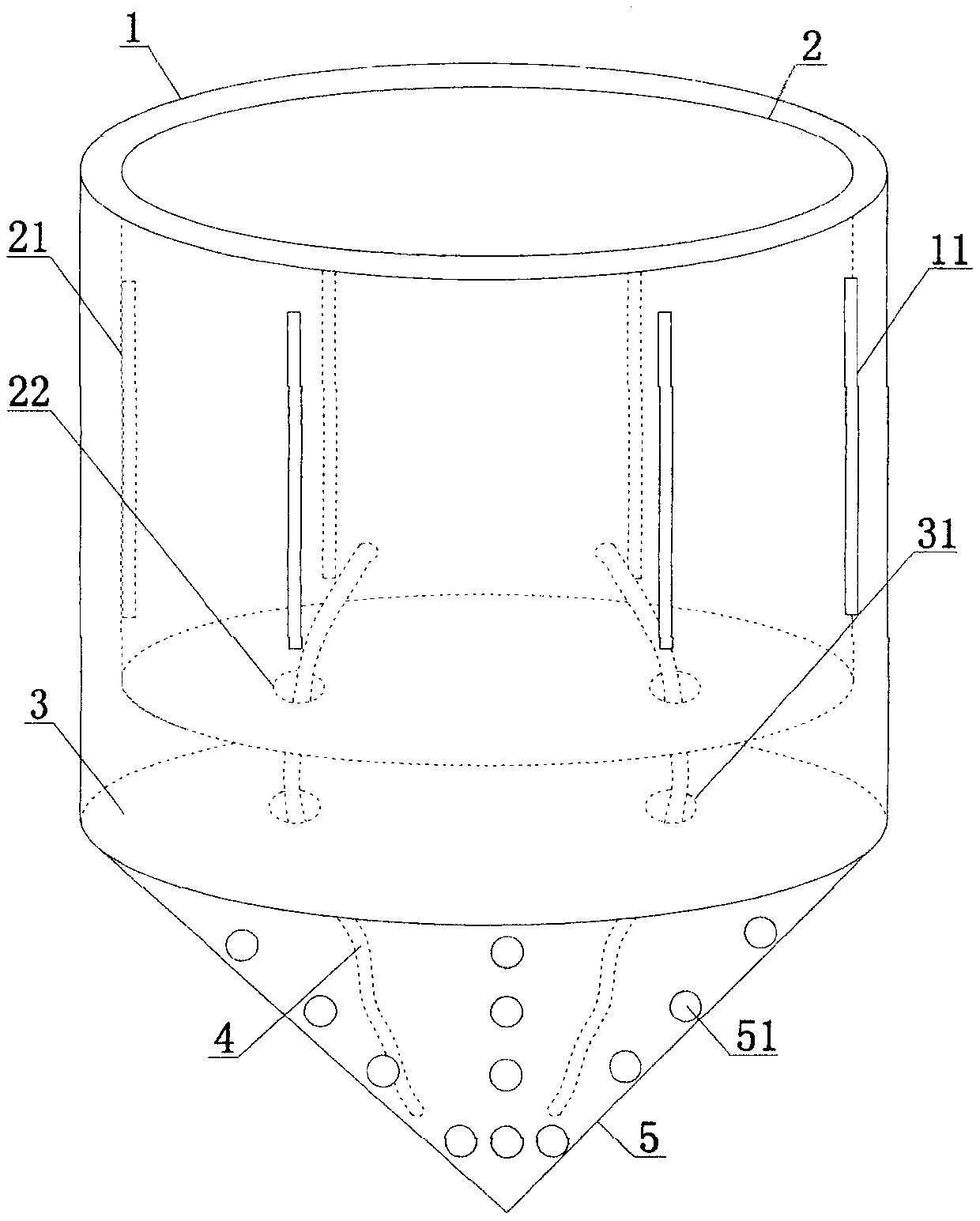 Tool and method for improving soil moisture characteristics and recovering soil organic matters