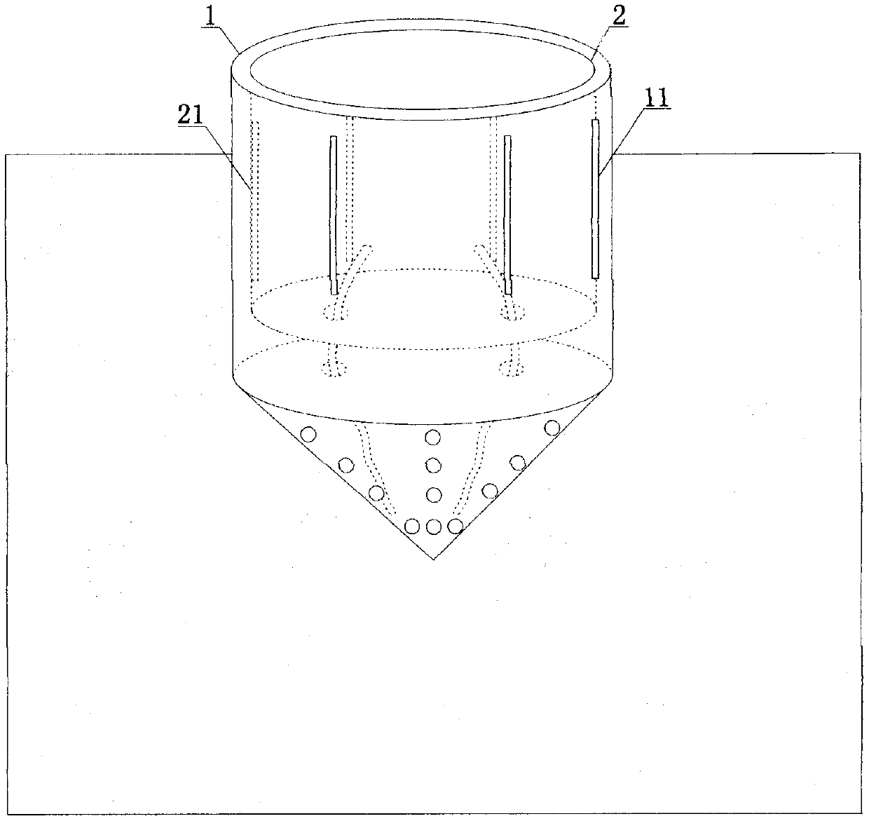 Tool and method for improving soil moisture characteristics and recovering soil organic matters