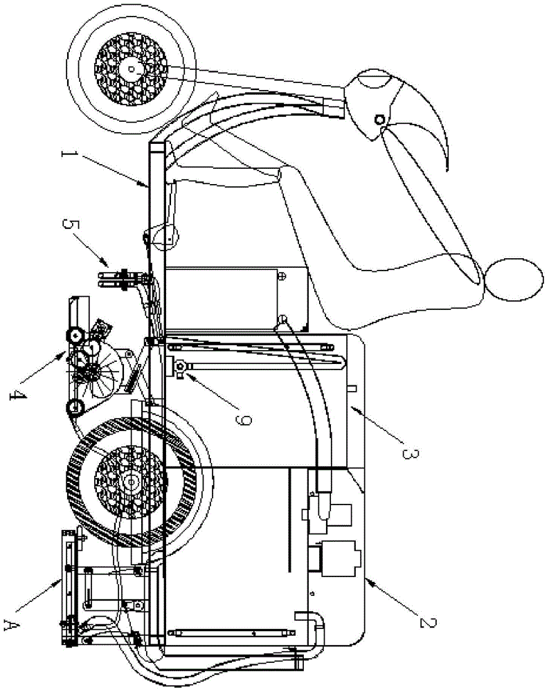 Multifunctional ground cleaning vehicle