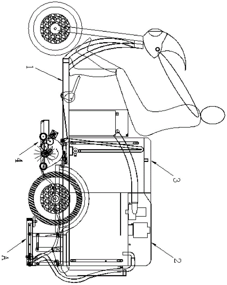 Multifunctional ground cleaning vehicle