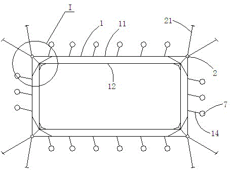 Large-scale large yellow croaker culturing device for high seas and deep seas