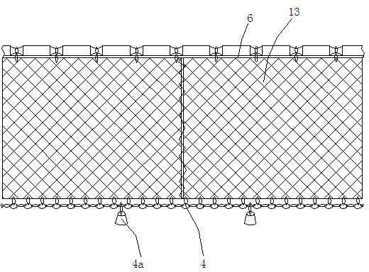 Large-scale large yellow croaker culturing device for high seas and deep seas