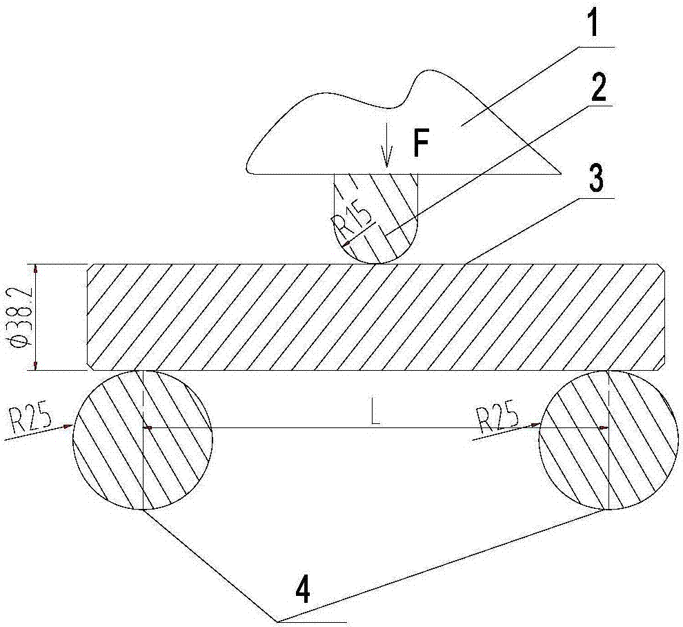 Novel track pin shaft material and heat treatment technology thereof