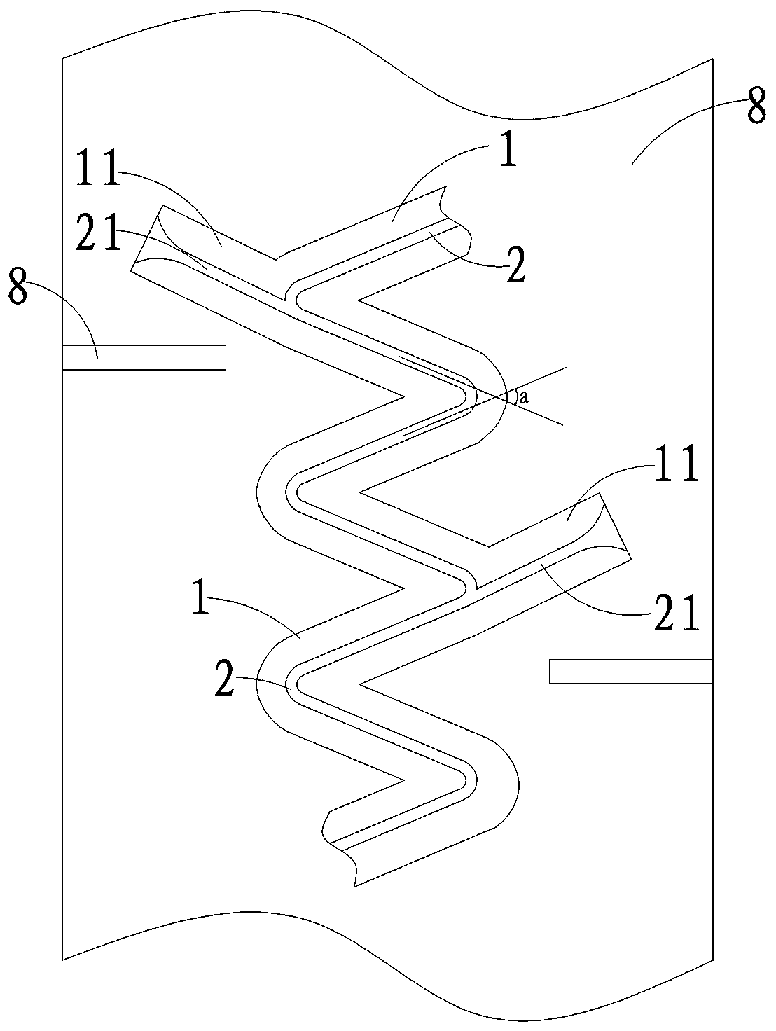 A high-rise building escape device