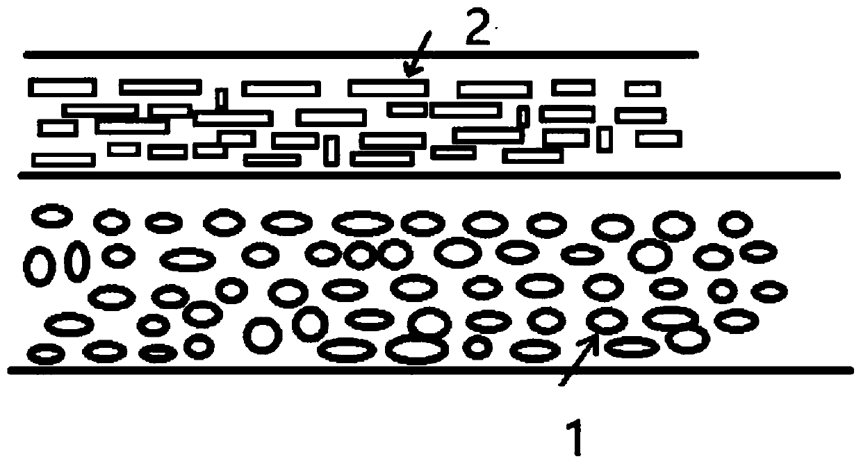 Material with temperature-sensing-changing and optically-angle-variable color and preparation method thereof