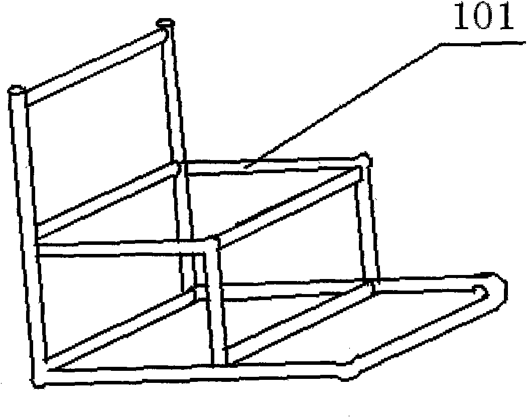 Stair-climbing wheel chair