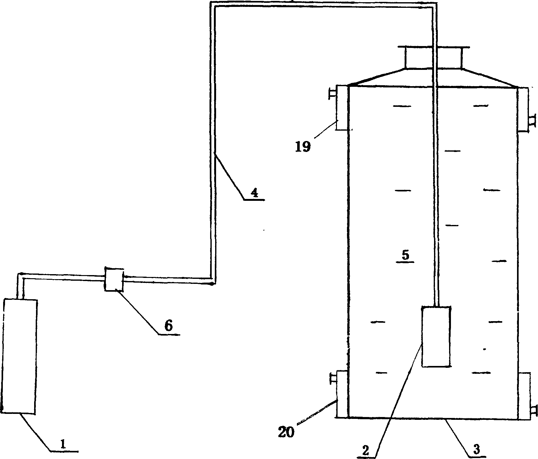 Ripening device with little oxygen suppled