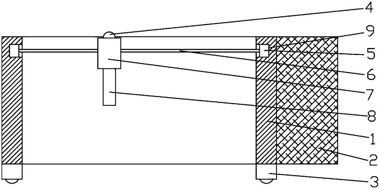 New type portable detection and identification device and method for silicon steel sheet burr shape