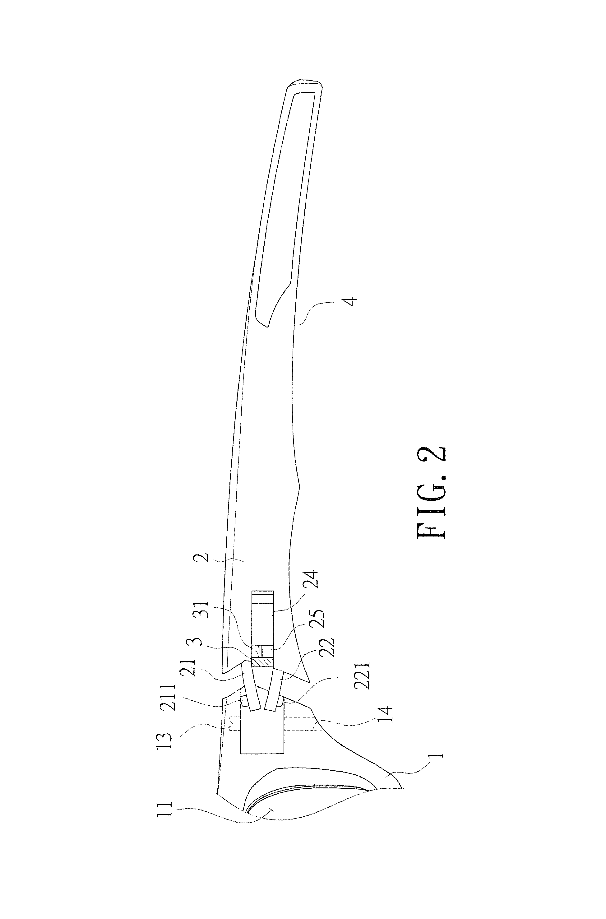 Eyeglasses assembly structure