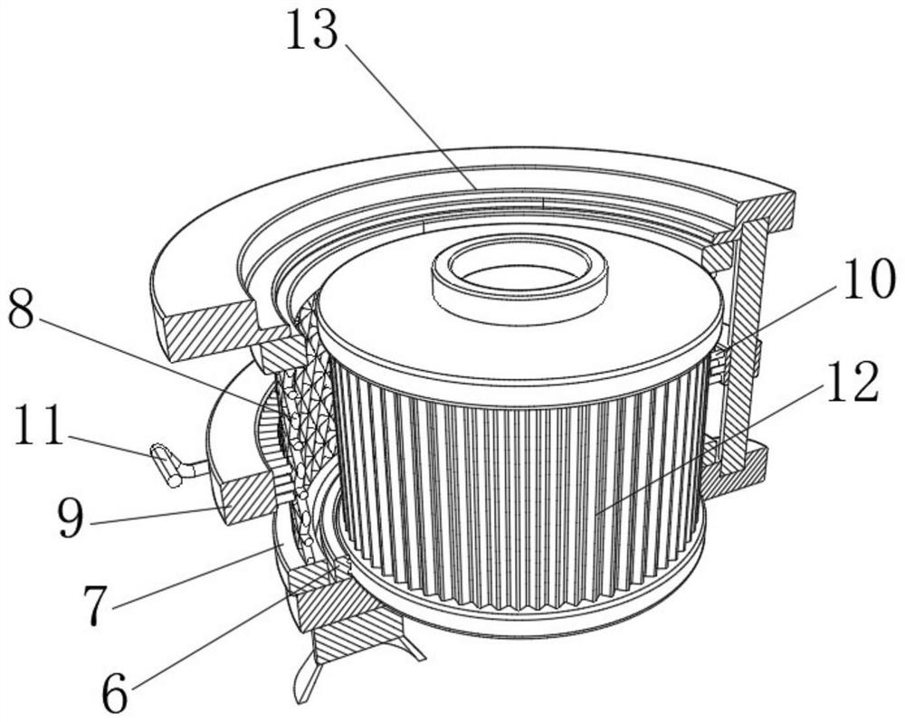 Air purifier set with rapid and efficient purification function