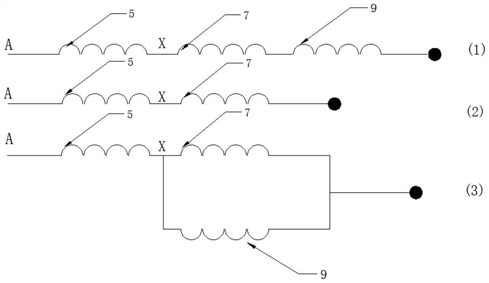 Ultra-high-speed integrated motor with internal inductance capable of being steplessly adjusted