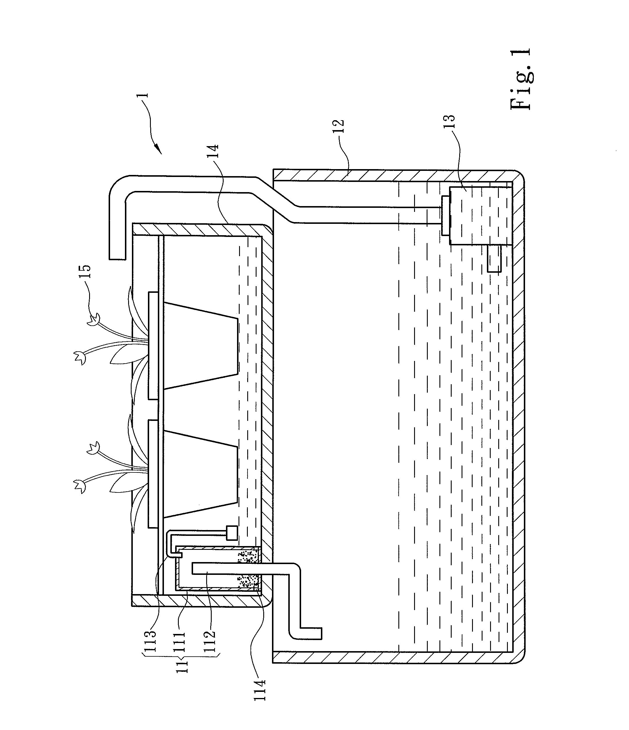 External cultivation liquid siphon