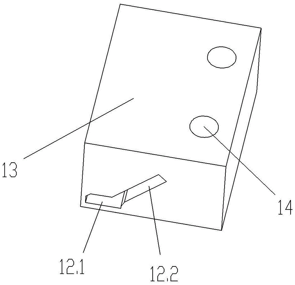 Processing device for smoke-proof strips of fireproof rolling shutter door rail