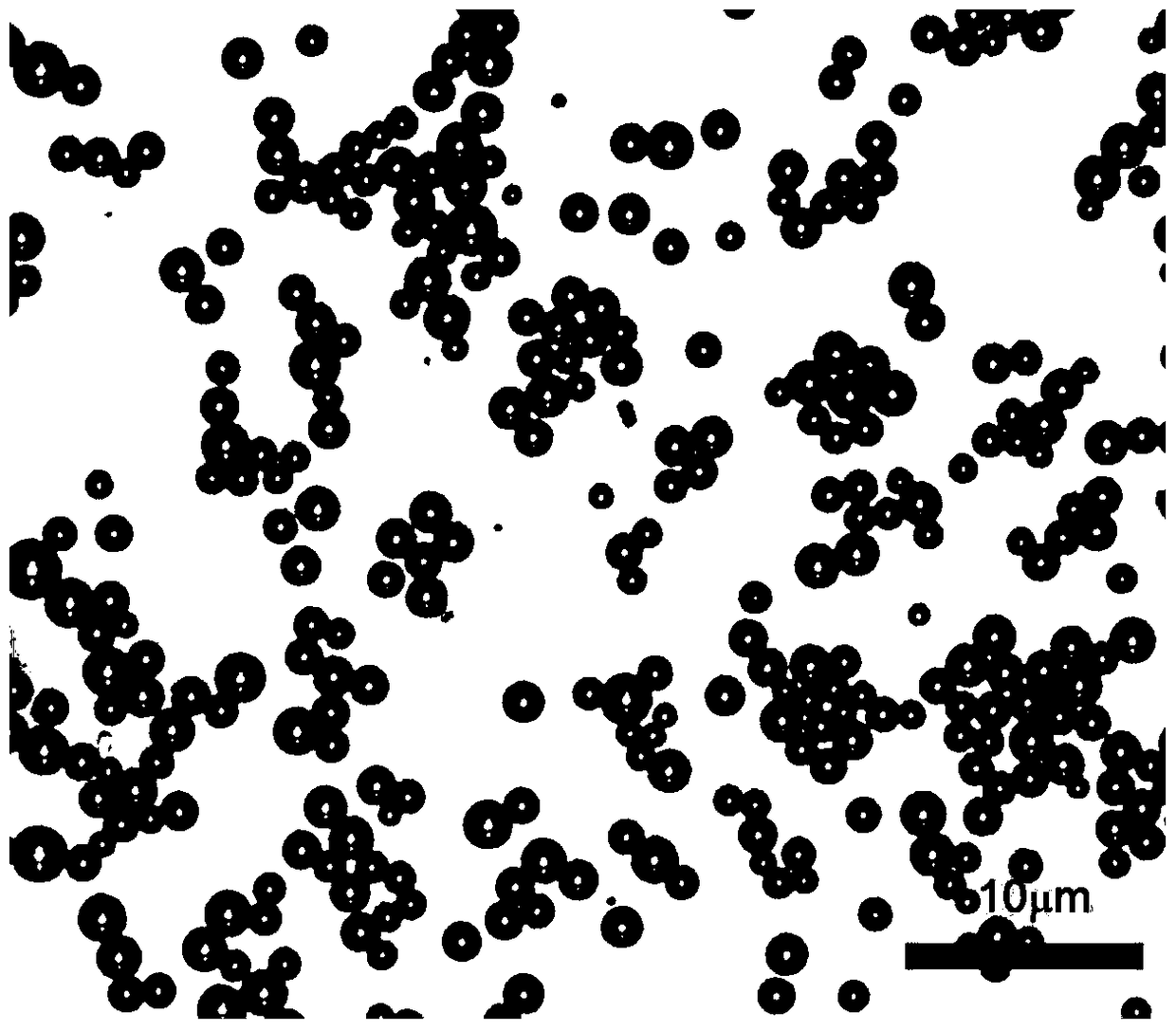 A kind of pentaerythritol ester-based ultrasound contrast agent and its preparation method and application