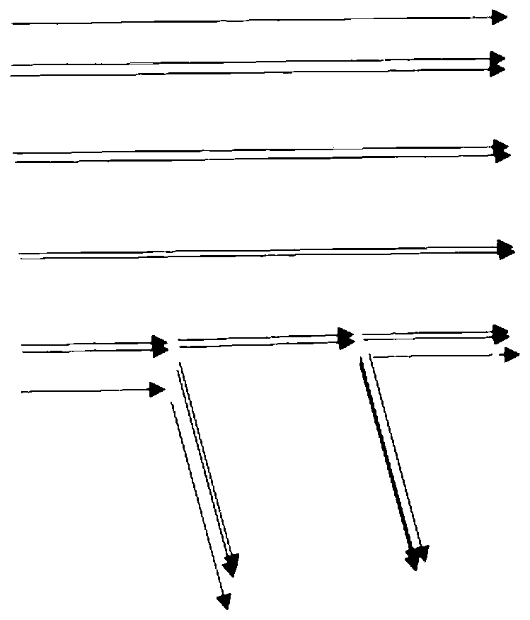 Intersection test model data automatic construction method and device