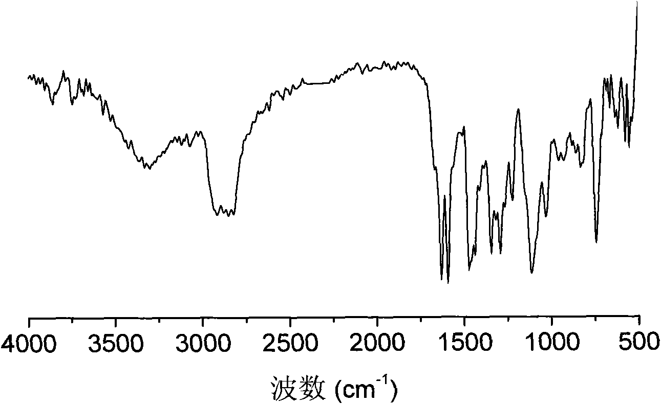 Amphiphilic hyper-branched thioxanthone photoinitiator and preparation method thereof