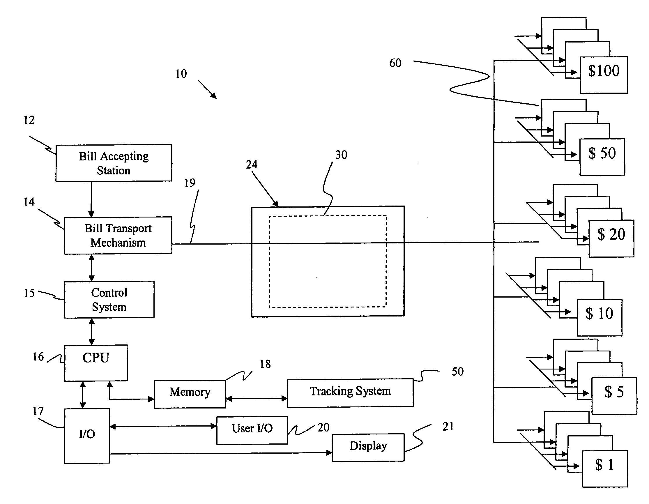 Currency processing system with fitness detection