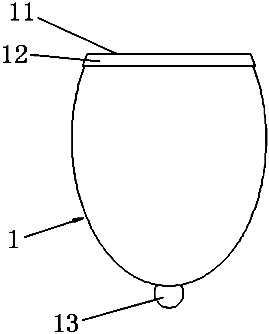 Grape mashing mechanism of wine preparation machine