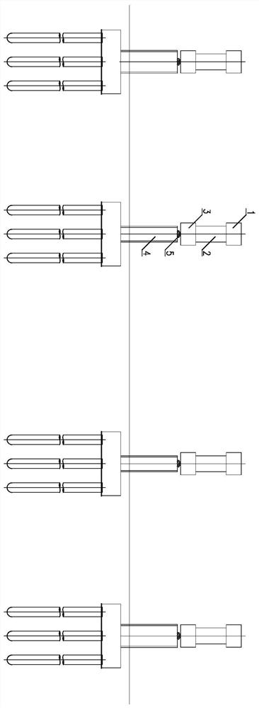 Double-layer elevated structure for high-intensity area under limited clearance and construction method of double-layer elevated structure