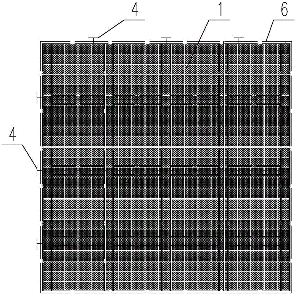 Mixing and flow-homogenizing structural body