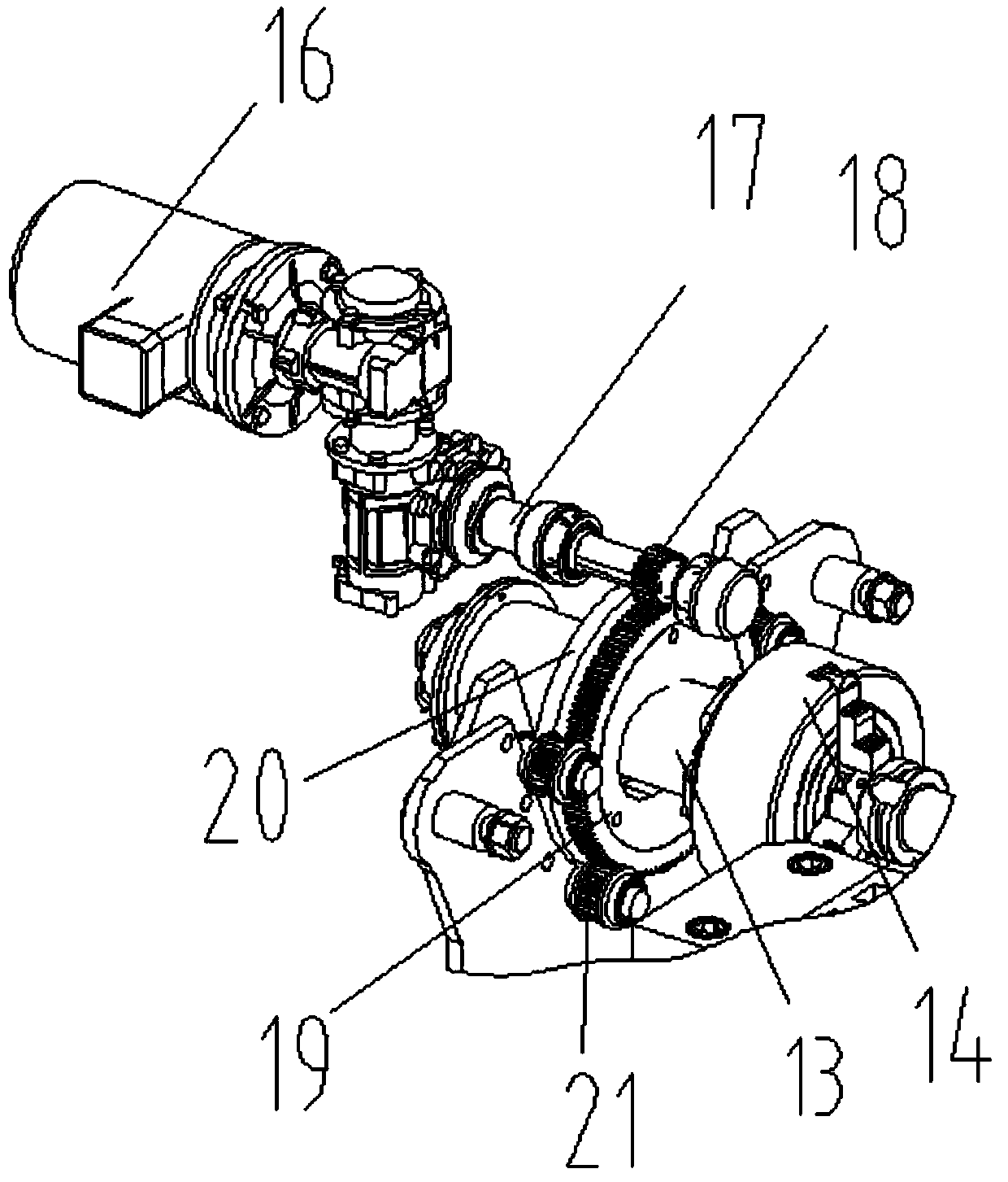 A multifunctional lathe with tool rotation