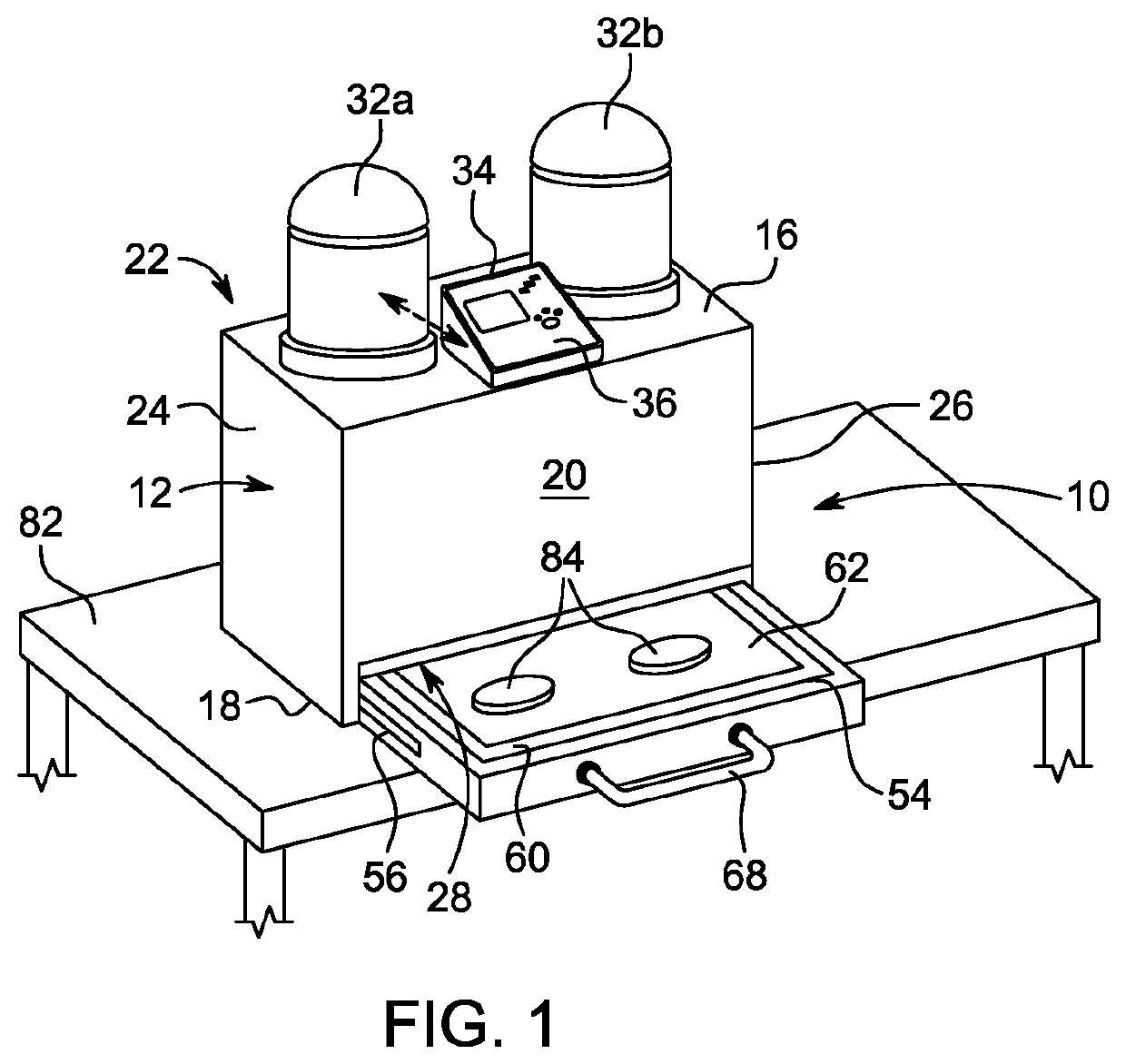 Inspection unit for photochromic ophthalmic lenses