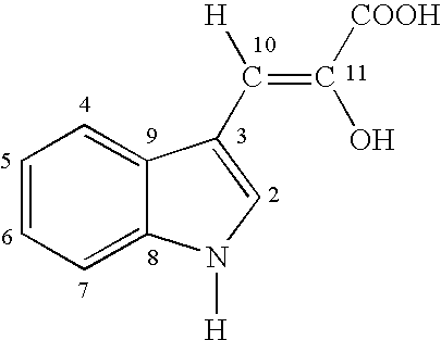 Substantially pure solid form of the enol tautomer of 3-indolypyruvic acid for use in the treatmetn of central nervous system disturbances