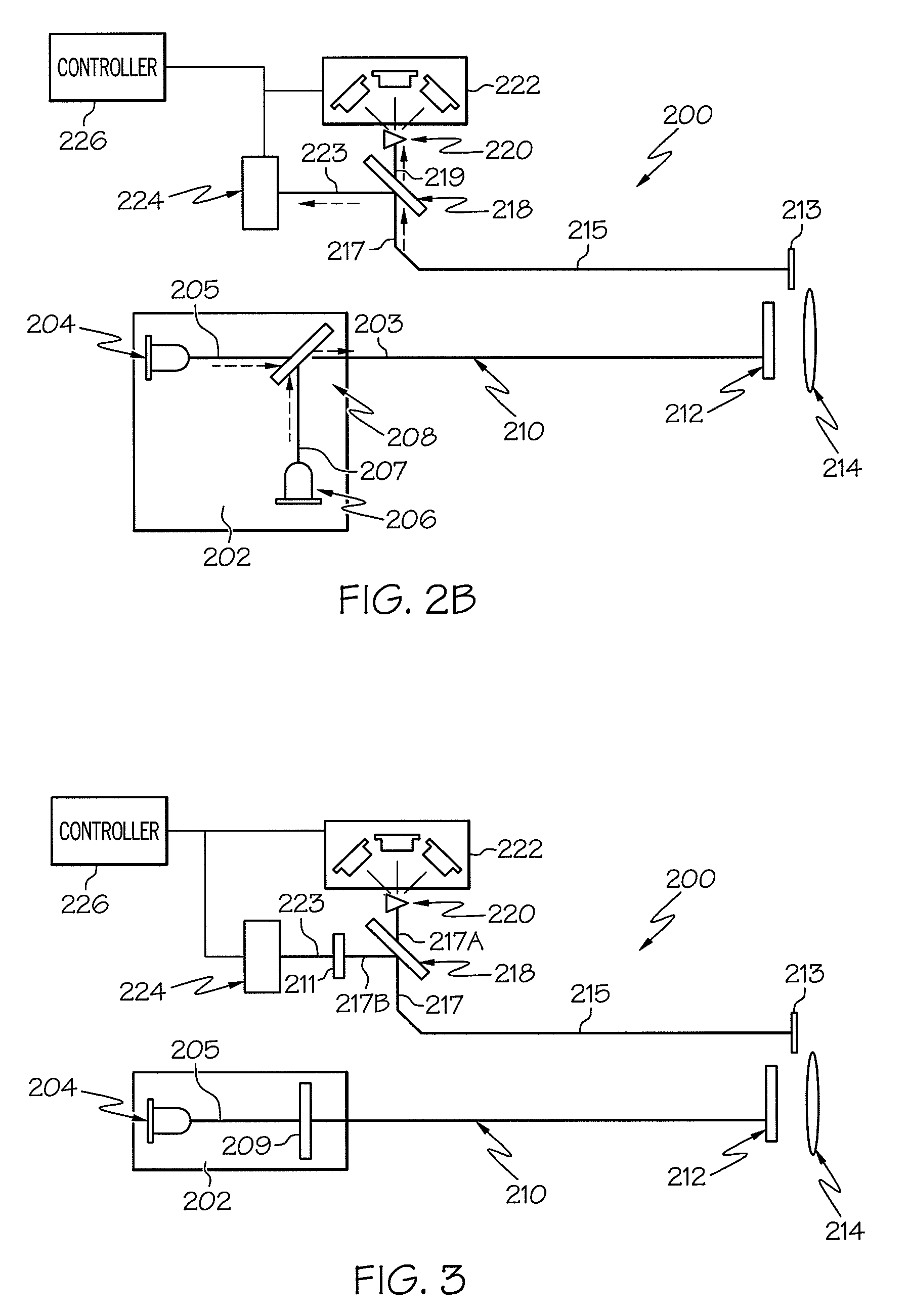 System and method using fluorescence to examine within a patient's anatomy