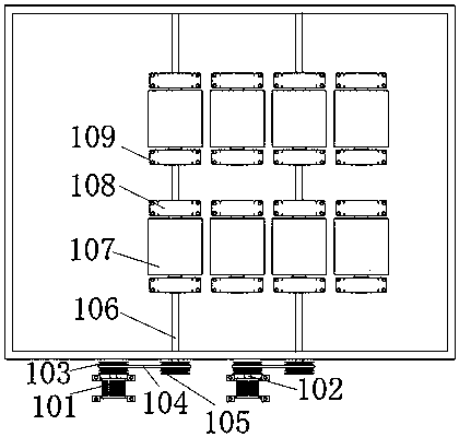 Crushing device for building stone