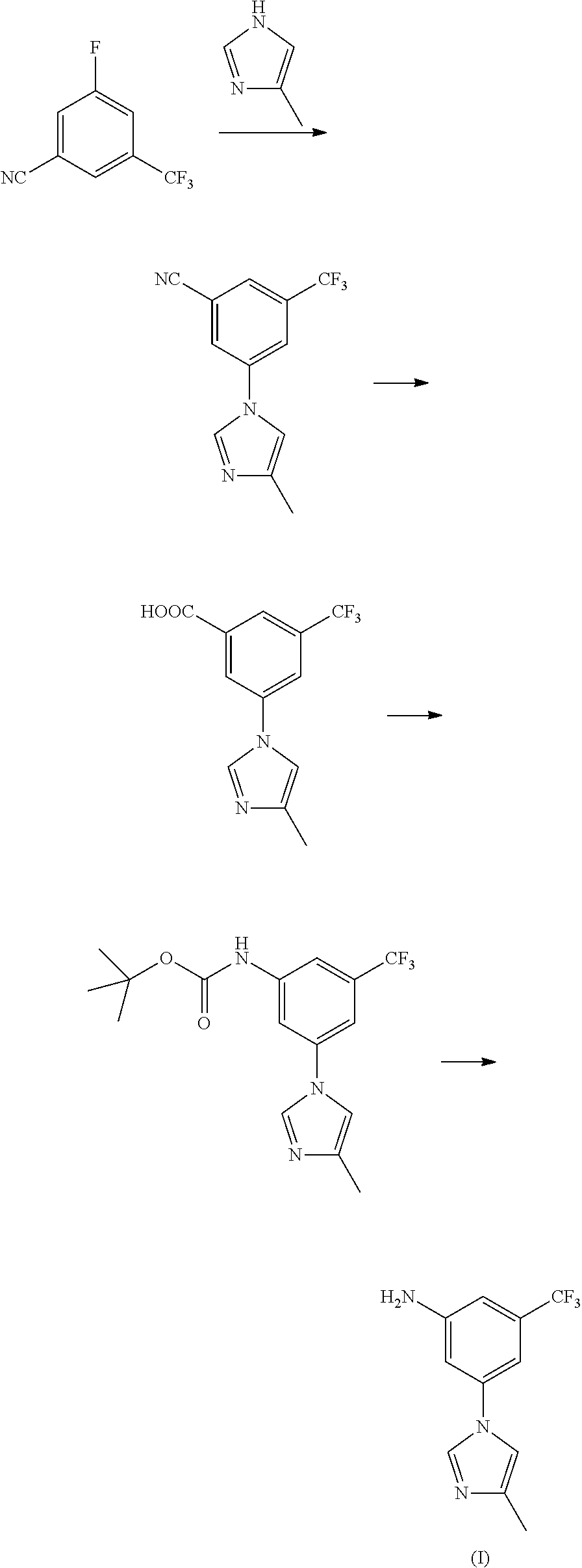 Method for preparing nilotinib intermediate