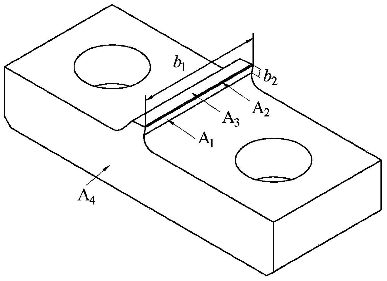 Cobweb-like microstructure broach with gradient wetted surface and preparation method thereof