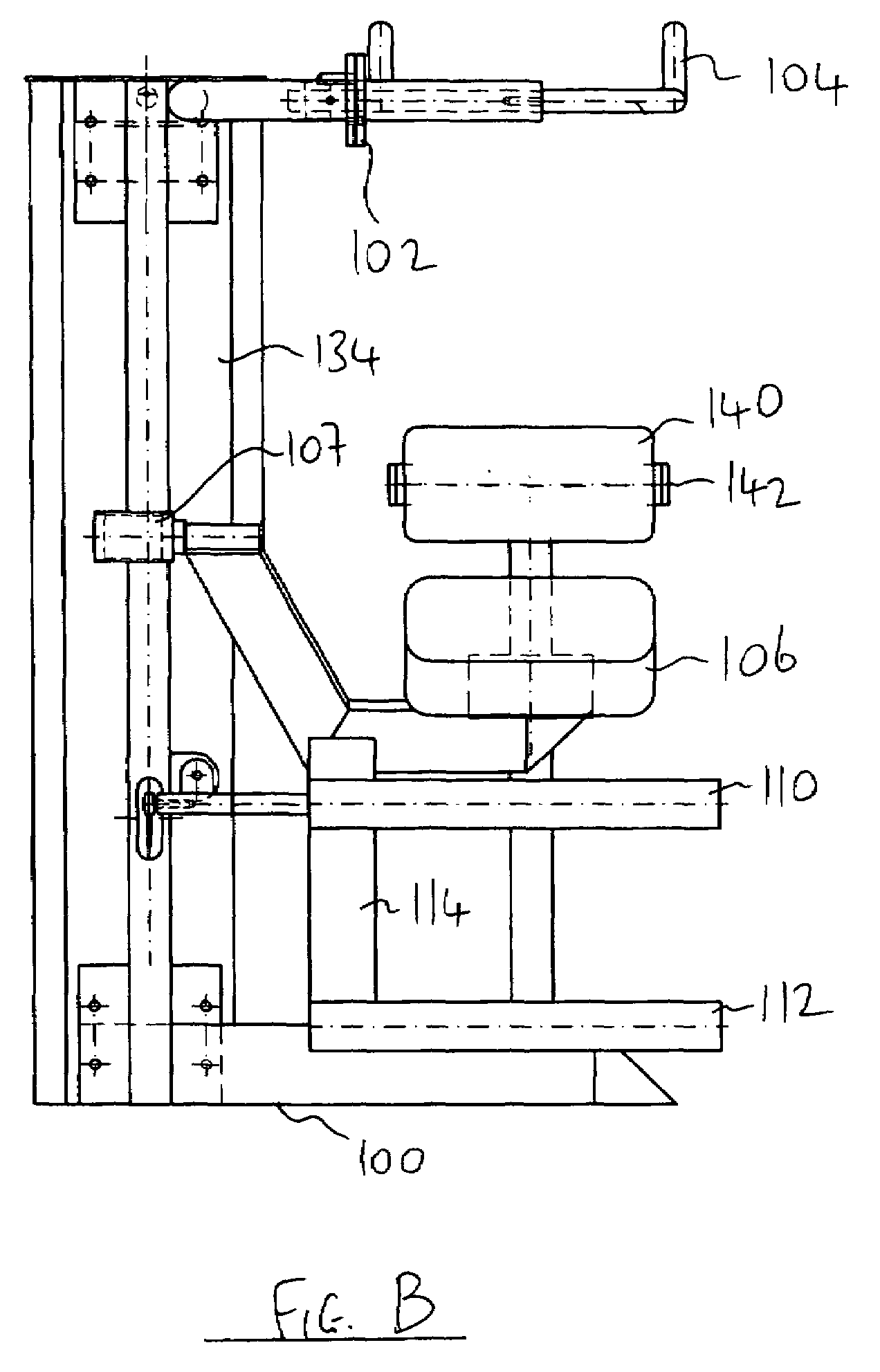 Method and device to enable and assist the elderly and females to exercise their abdominal and lower back muscles