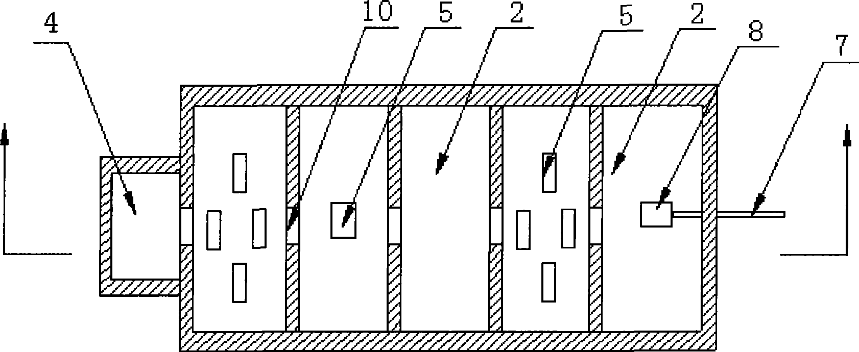 Folded waveguide filter