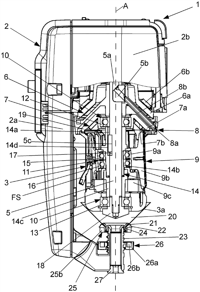 Yarn feeding device and method for operating a yarn feeding device