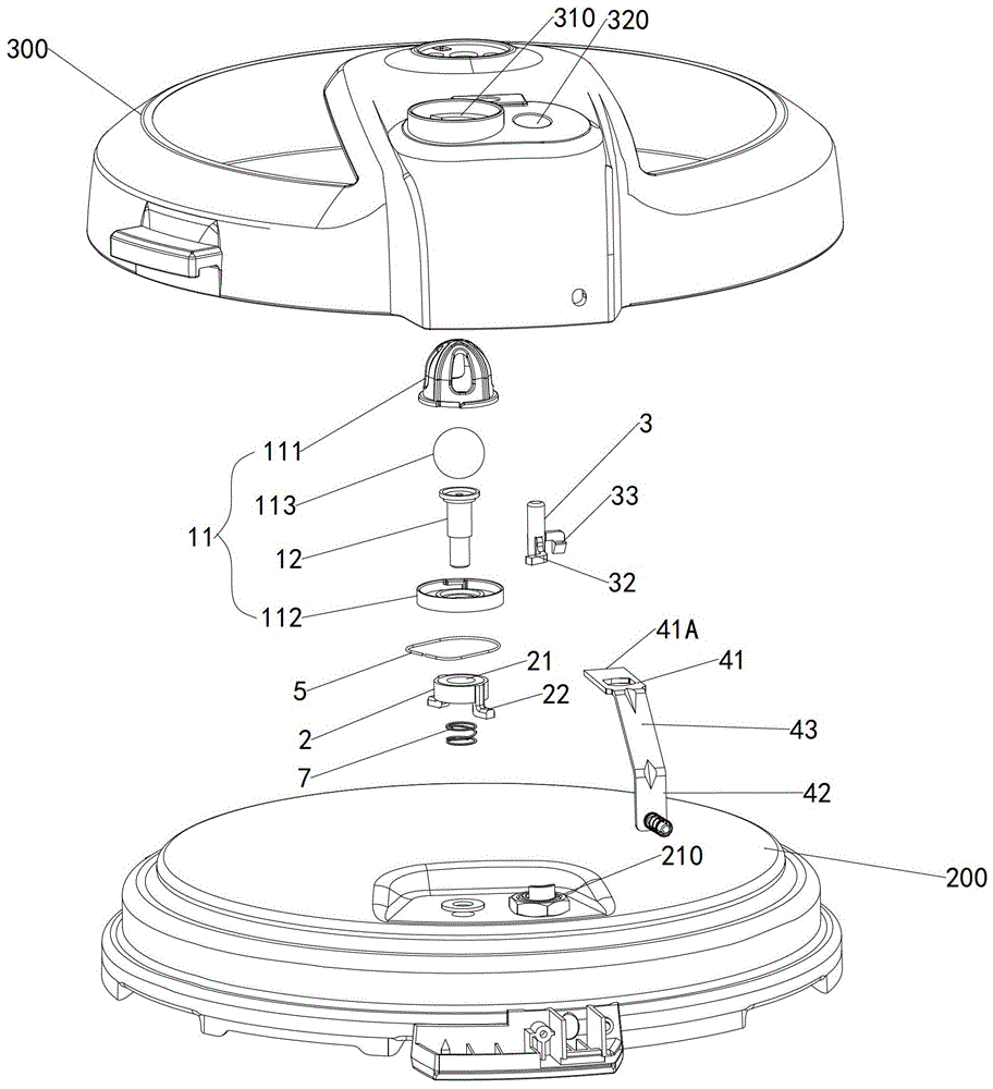 Pressure cooker and its pressure regulating device