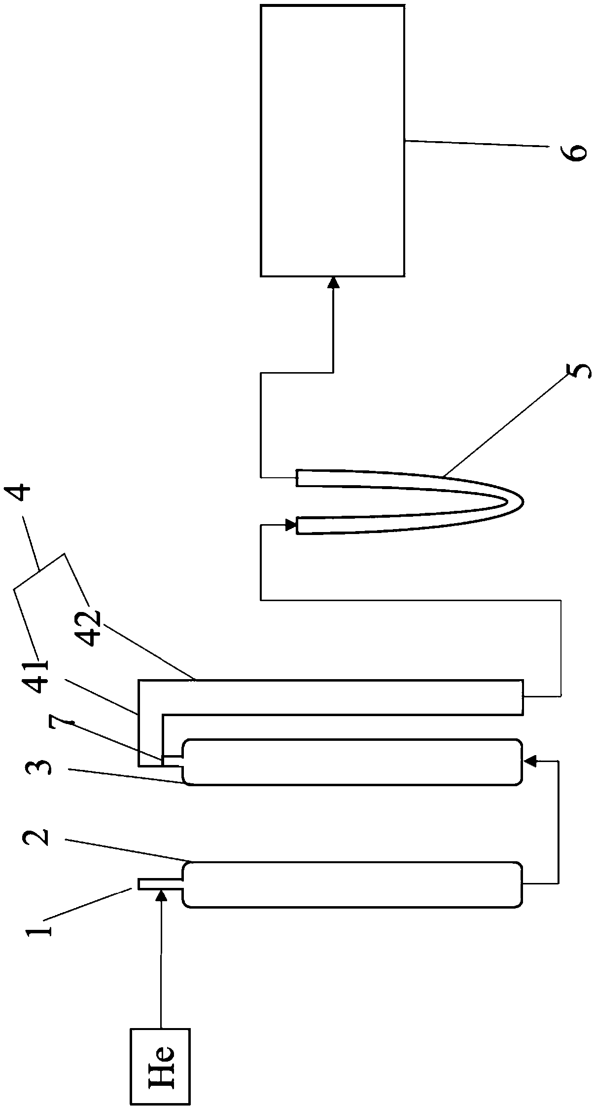 Isotopic ratio mass spectrometer, sulfur isotope testing method and milk powder tracing method