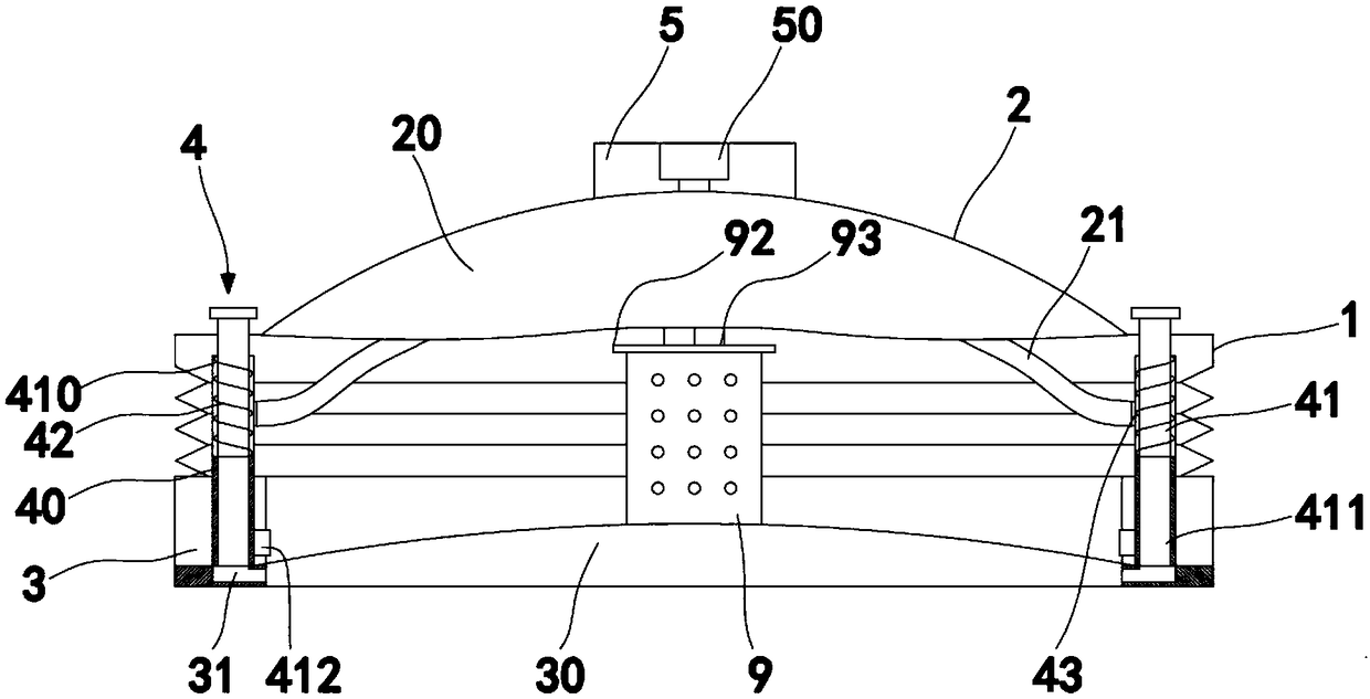 Incision recovery nursing device for general surgery department