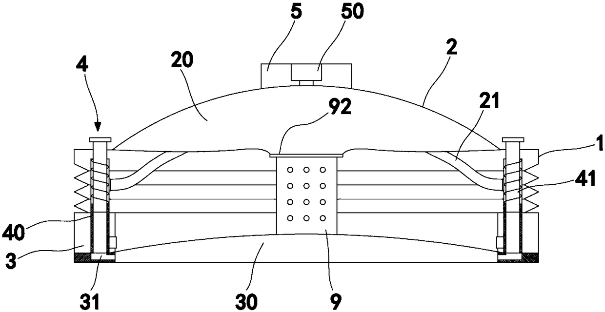 Incision recovery nursing device for general surgery department