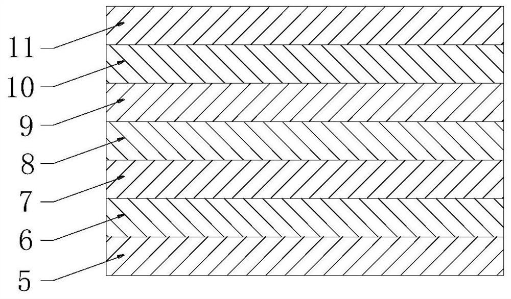 Composite aluminum plate for 5G signal transmitting tower