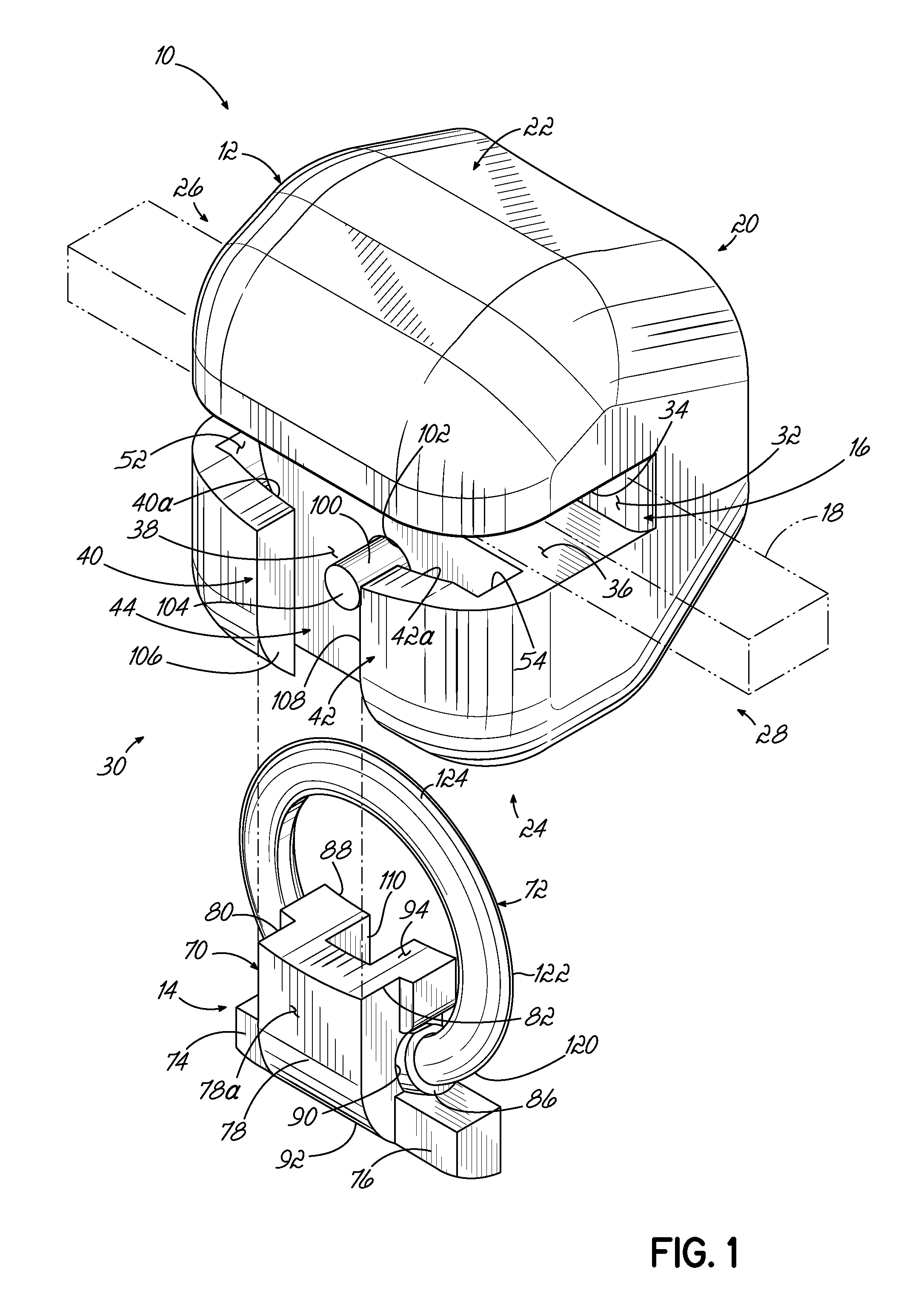 Self-ligating orthodontic bracket having undercuts and related methods