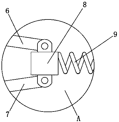 Wind supply fan with noise reducing function