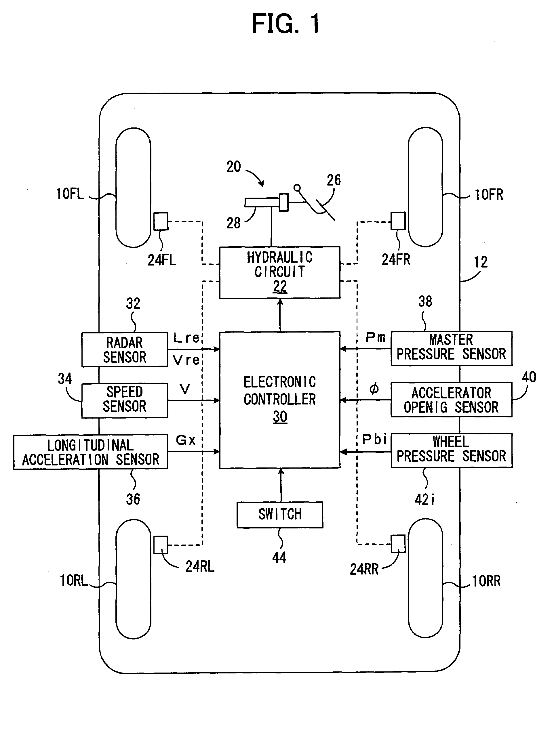 Vehicle deceleration control device