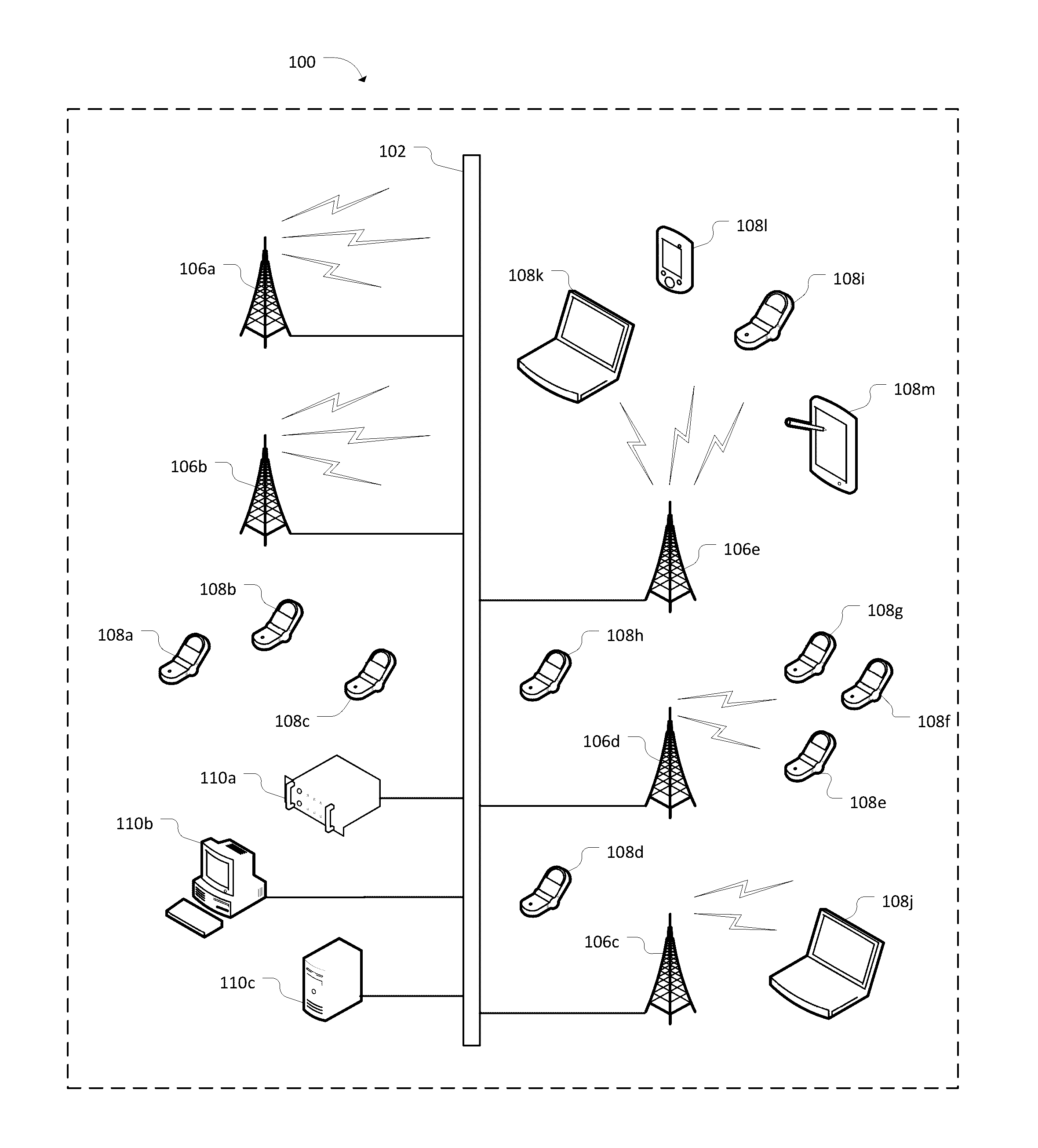 Uplink interference detection using transmission matrices