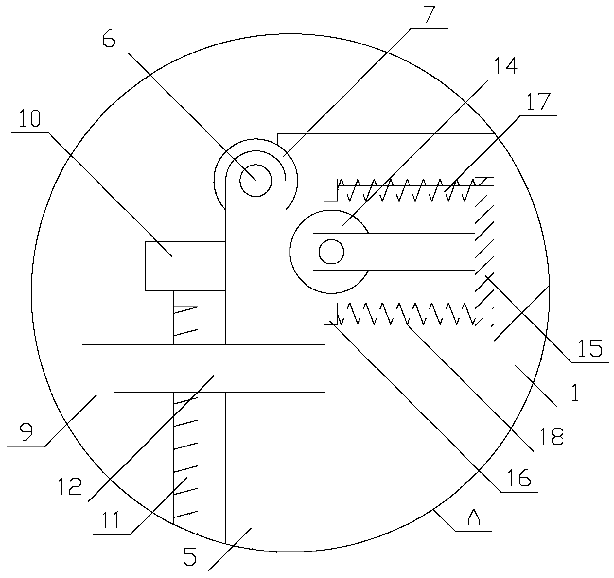 Fingerprint identification device with cleaning function for attendance management system