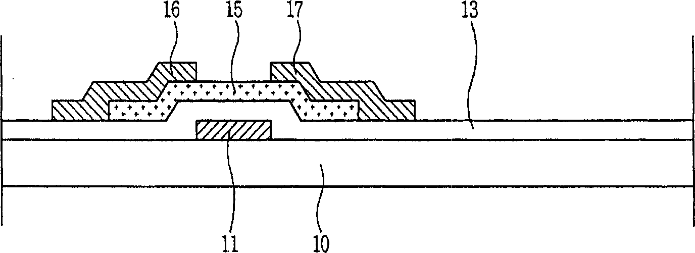 Method for making organic thin film transistor and method for making liquid crystal display using same