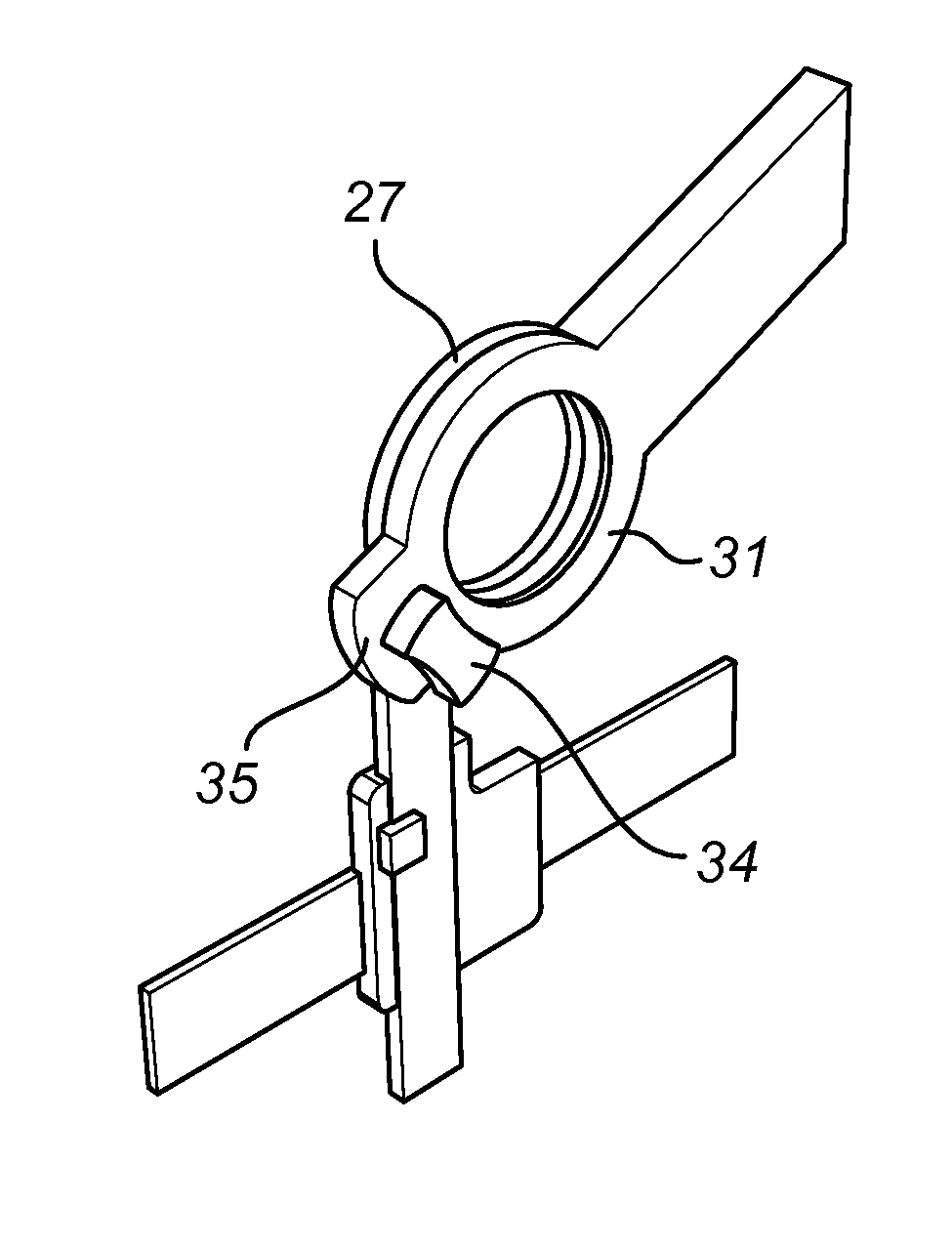 Stereotactic surgical instrument