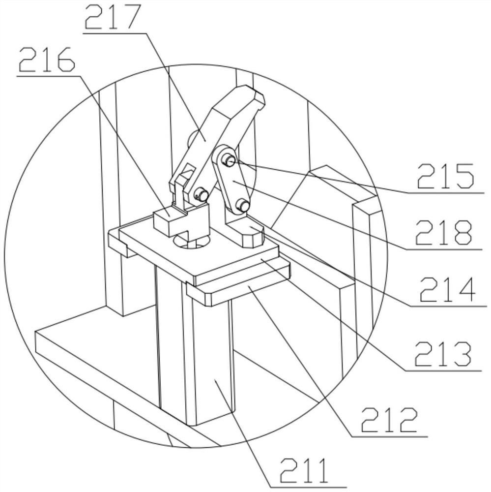 Automatic press-fitting device for gearbox output shaft